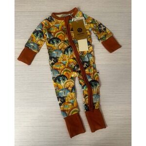 Kindthing Fairytale Dragons Unicorns Modal Zippy Pajamas Newborn NB NWT